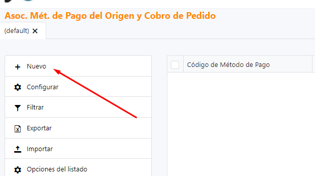 Captura de Asociando Métodos de Pago y Cobros 2