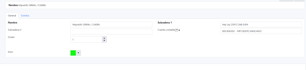 Captura de Conciliación bancaria 1