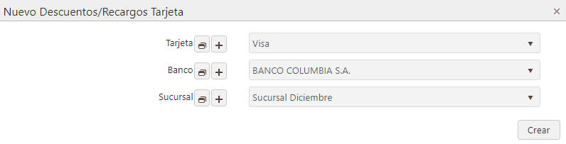 Captura de Alta de Tarjetas de Crédito 2