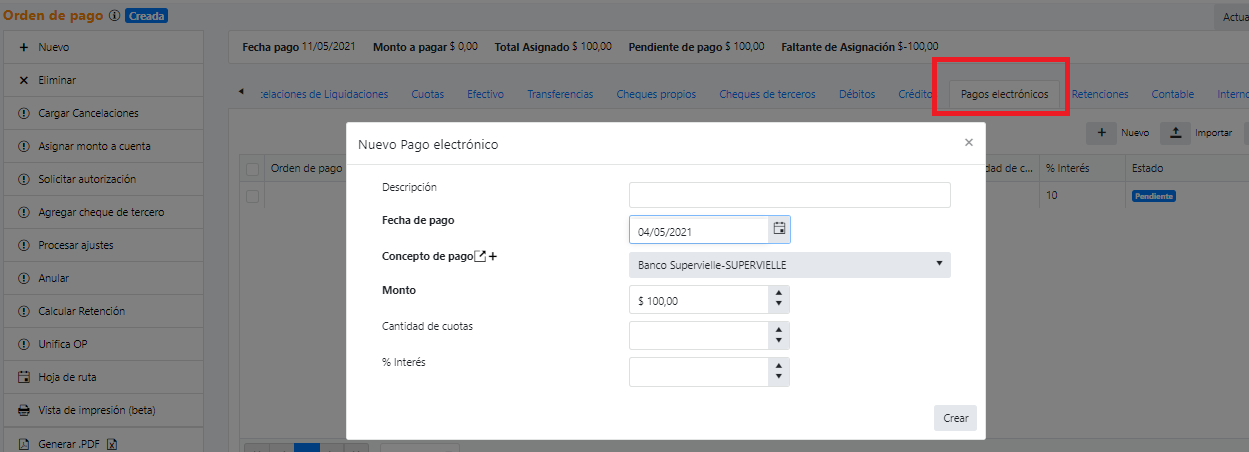 Captura de Tarjeta de Crédito 5