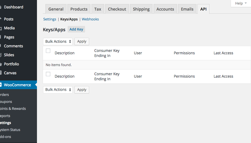 Captura de WooCommerce 1