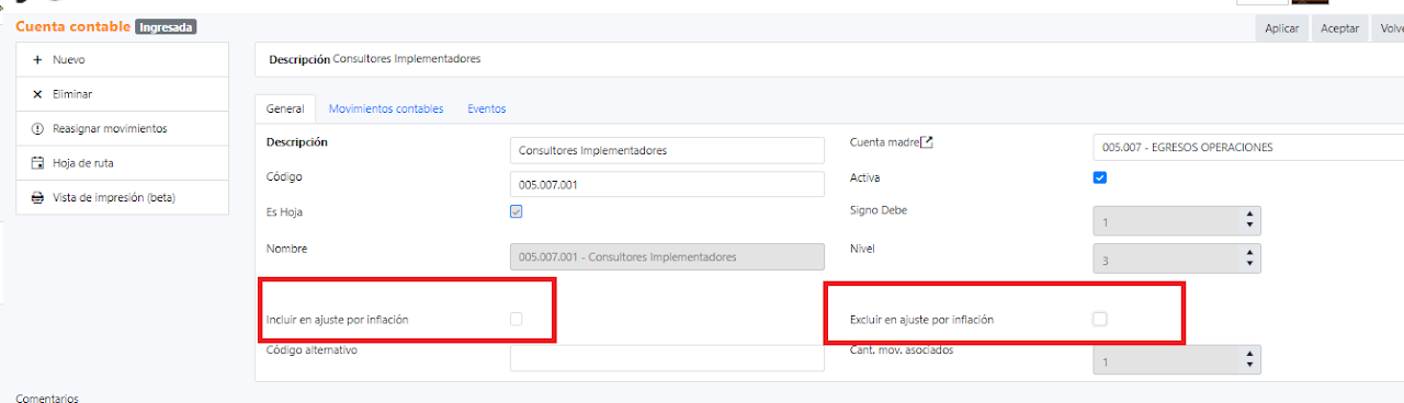 Captura de Ajustes por inflación 4