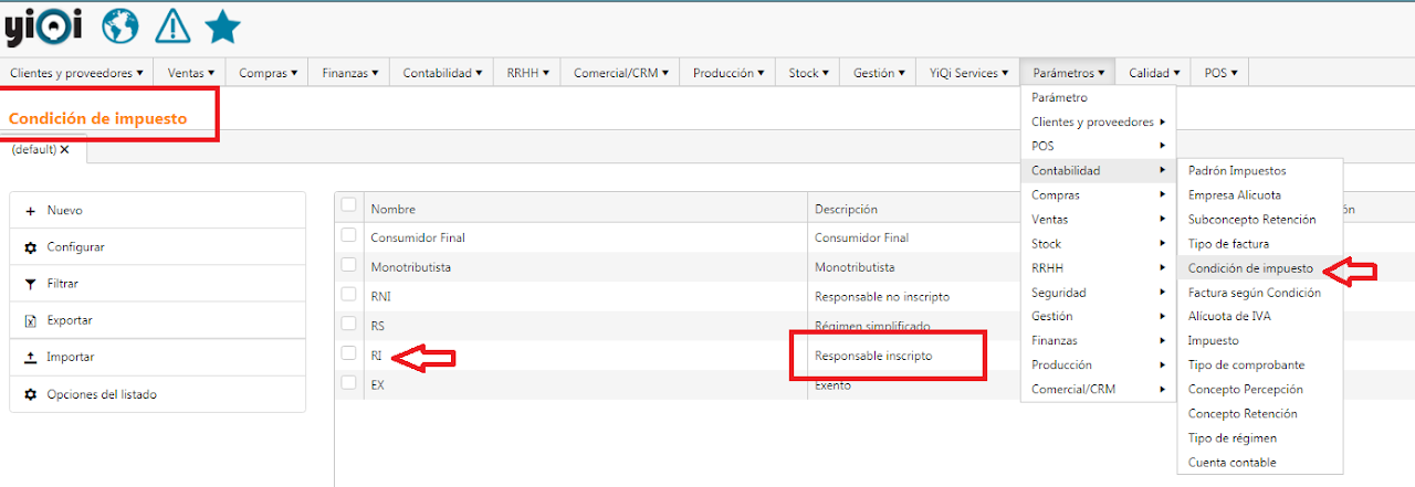Captura de Factura de Credito Electronica 2