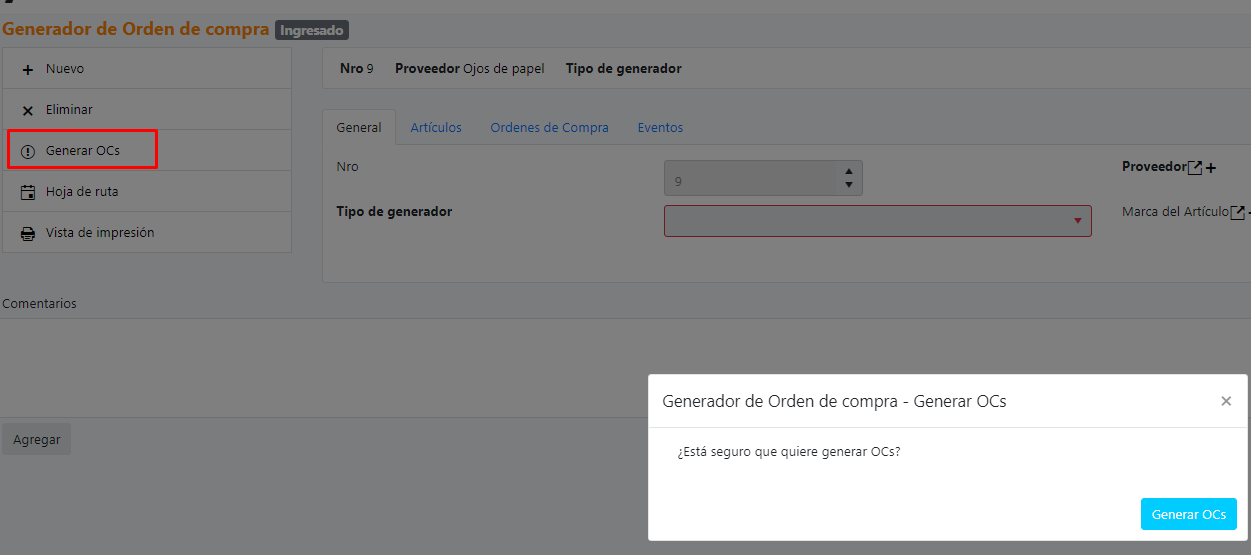 Captura de Compras 6