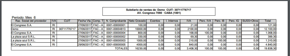 Captura de Libros de IVA Compras e IVA Ventas 3