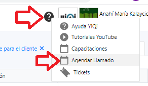 Captura de Programar Llamadas 1