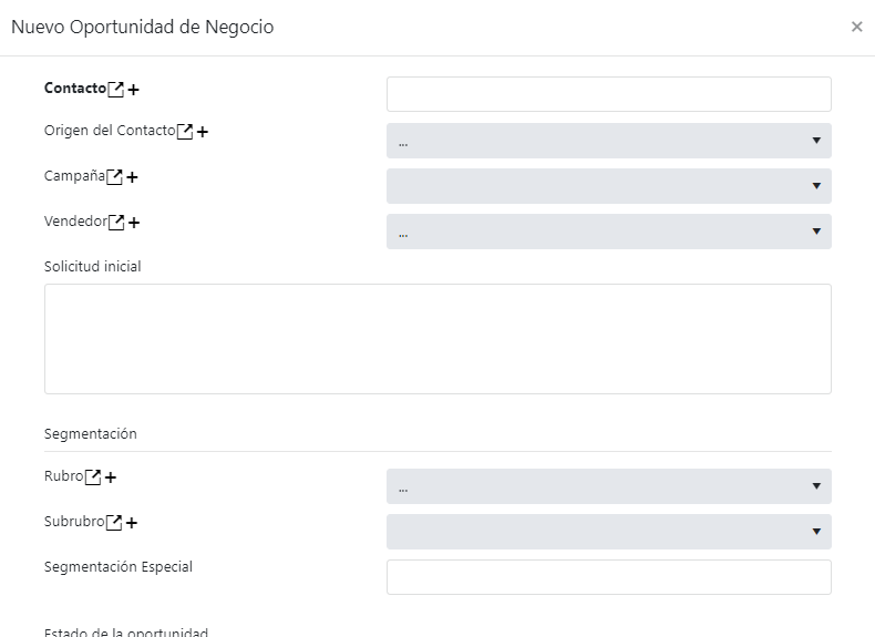 Captura de Oportunidad de Negocio 1